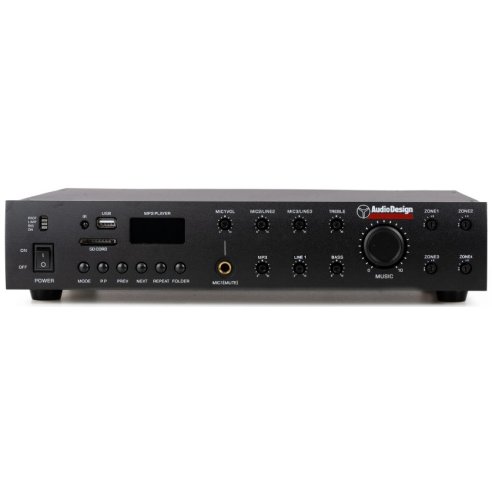 AUDIODESIGN PA 4A150 HDMI AMP.4 ZONE 150W