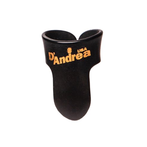 DAndrea Plettri Finger Medium Black Refil 12pcs