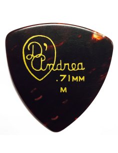 DAndrea Plettri 0,71 Celluloid Shell Refil 72pcs