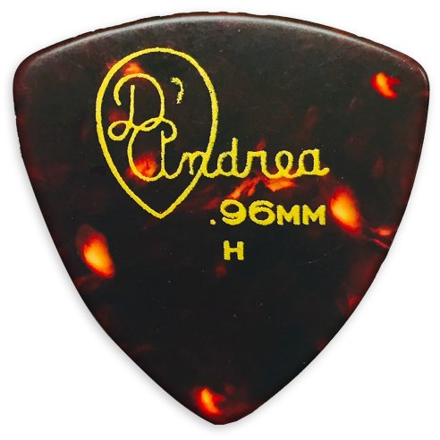DAndrea Plettri 0,96 Celluloid Shell Refil 72pcs