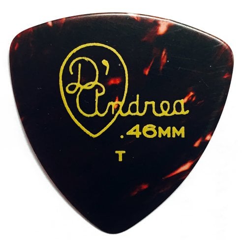 DAndrea Plettri 0,46 Celluloid Shell Refil 72pcs