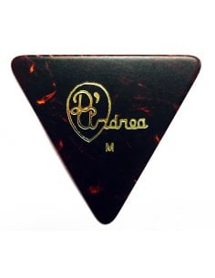 DAndrea Plettri 0,71 Triangolo Celluloid Shell Refil 72pcs