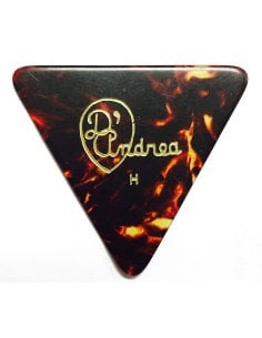 DAndrea Plettri 0,96 Triangolo Celluloid Shell Refil 72pcs
