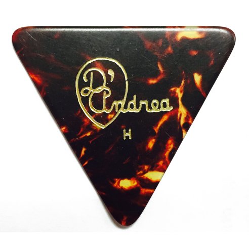 DAndrea Plettri 0,96 Triangolo Celluloid Shell Refil 72pcs