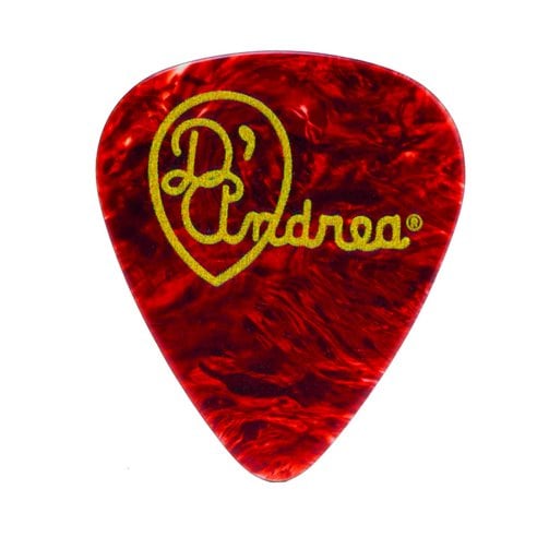 DAndrea Plettri 1,21 Celluloid Shell Refil 72pcs