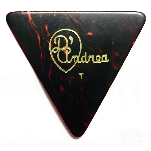 DAndrea Plettri 0,46 Triangolo Celluloid Shell Refil 72pcs