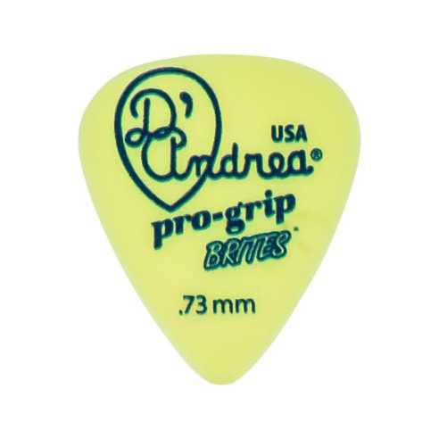 DAndrea Plettri 0,73 Pro Grip Brites Refil 72pcs