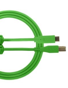 UDG GEAR U96001GR - ULTIMATE AUDIO CABLE USB 2.0 C-B GREEN STRAIGHT 1,5M