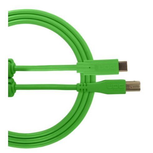 UDG GEAR U96001GR - ULTIMATE AUDIO CABLE USB 2.0 C-B GREEN STRAIGHT 1,5M