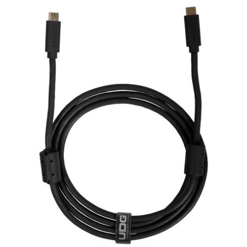 UDG GEAR U99001BL - UDG ULTIMATE AUDIO CABLE USB 3.2 C-C BLACK STRAIGHT 1,5M