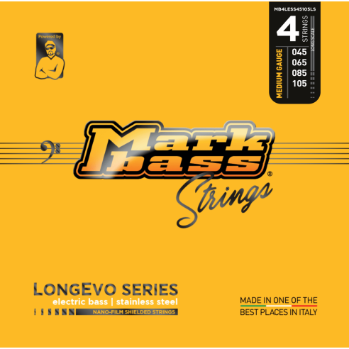 MARK BASS LONGEVO STAINLESS STEEL 45-105 4 STRINGS