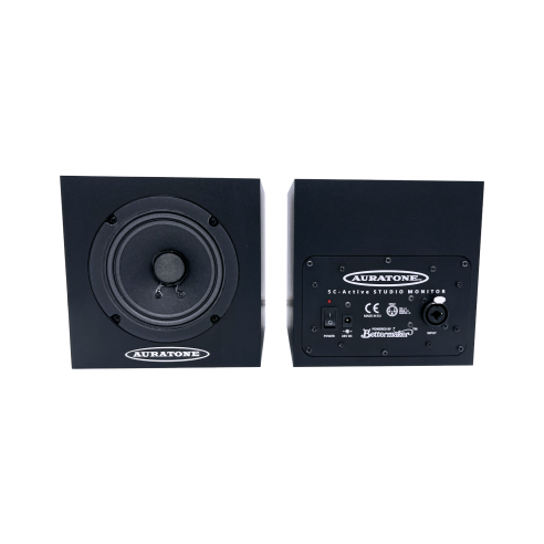 AURATONE 5C Active Super Sound Cube Black Coppia