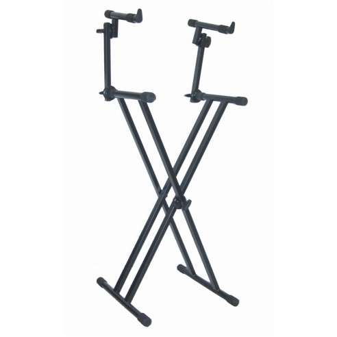 QUIK LOK T22BK STAND X TELAIO DOPPIO