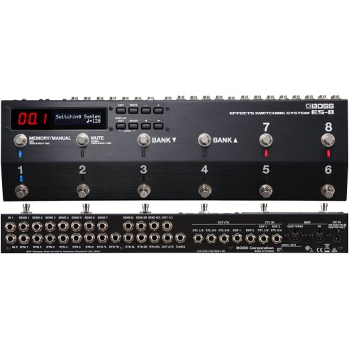 BOSS ES8 EFFECT SWITCHING SYSTEM
