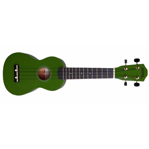 BATON NOIR NU1S-GR UKULELE SOPRANO GREEN