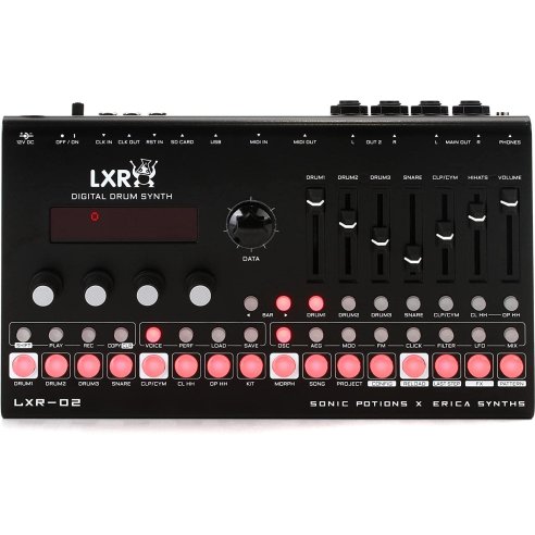 ERICA SYNTHS DRUM SYNTHESIZER LXR-02