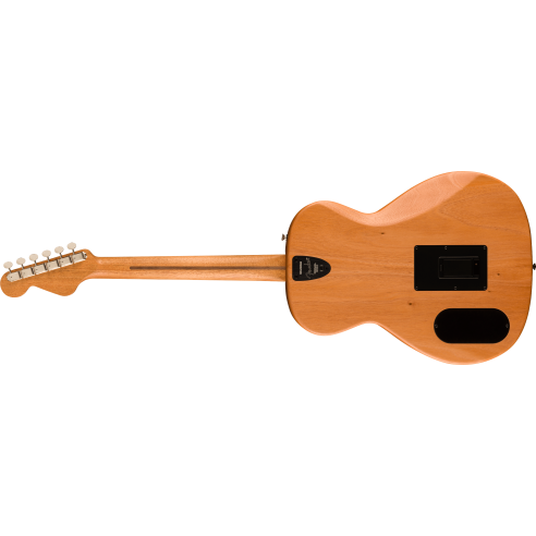 FENDER HIGHWAY PARLOR NATURAL ALL MAHOGANY RW W/BAG