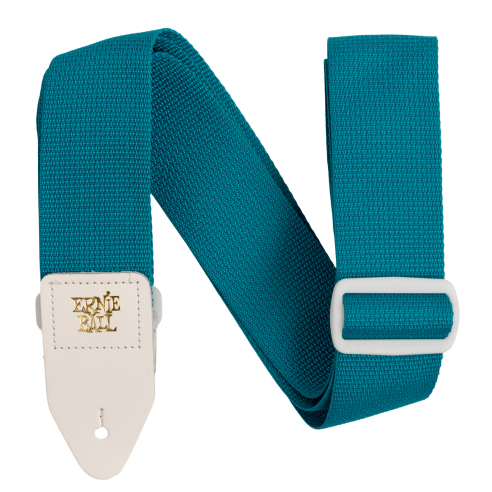 ERNIE BALL 5349 STRAP POLYPRO TEAL