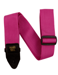 ERNIE BALL 5355 STRAP POLYPRO RASPBERRY