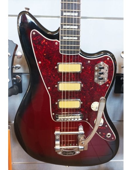 FENDER GOLDFOIL JAZZMASTER CANDY APPLE BURST