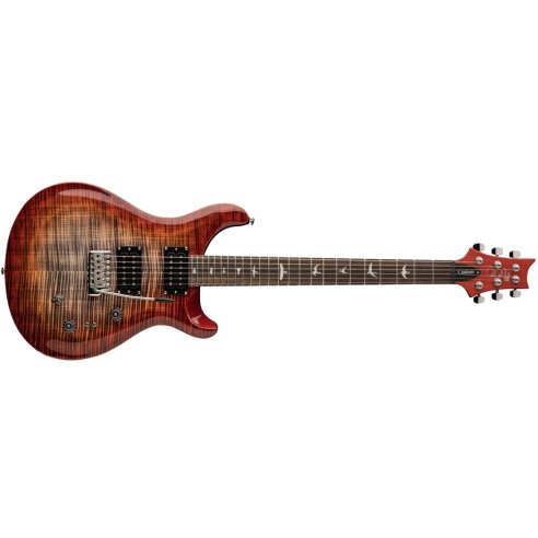 PRS SE CUSTOM 24-08 CHARCOAL CHERRY BURST