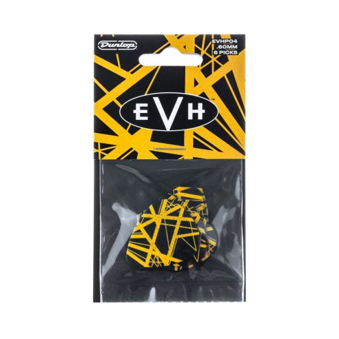 JIM DUNLOP EVHP04 EDDIE VAN HALEN VHII 6 PACK