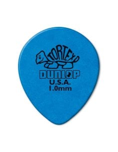 Dunlop 413R Tortex Tear Drop Blue 1.0