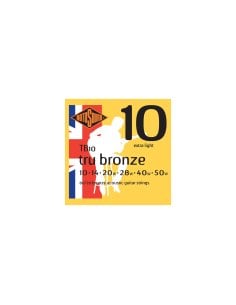ROTOSOUND TB10 TRU BRONZE MUTA ACUST. 80-20 BRONZE 10-50