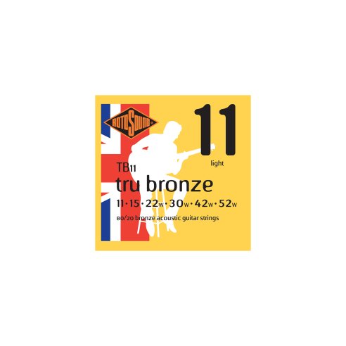 ROTOSOUND TB11 TRU BRONZE MUTA ACUST. 80-20 BRONZE 11-52
