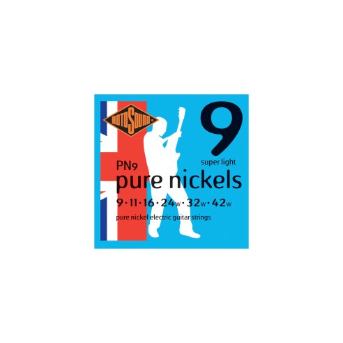 ROTOSOUND PN9 PURE NICKELS MUTA ELETT. NICKEL 9-42