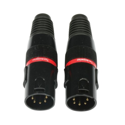 AMERICAN DJ AC DMXTERM5 COPPIA TERMINALI DMX 5 POLI