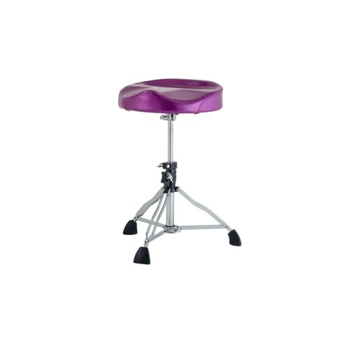 Dixon PSN-13PS - seggiolino - seduta a sella Viola metallizzato - gamba doppia