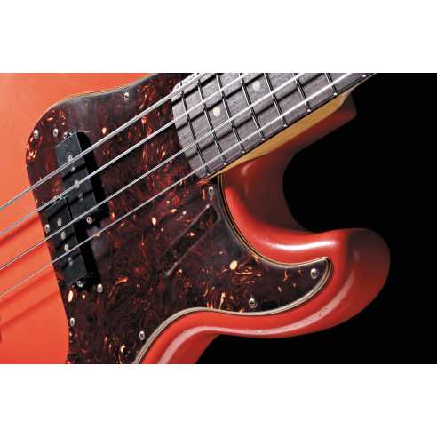 FENDER P BASS PINO PALLADINO RELIC FIESTA RED