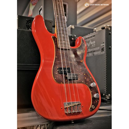 FENDER P BASS PINO PALLADINO RELIC FIESTA RED