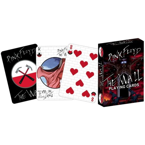 AQUARIUS PINK FLOYD THE WALL PLAYING CARD CARTE DA GIOCO - UN MAZZO