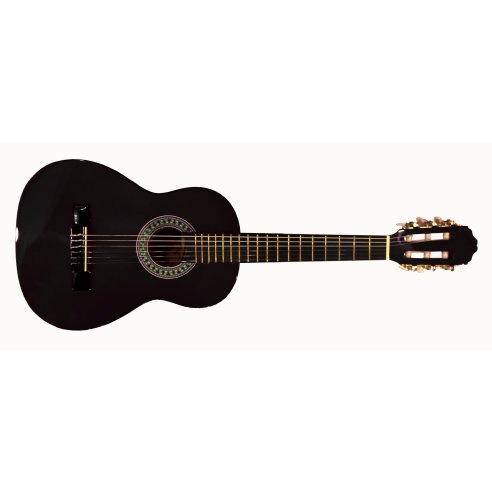 MAXINE CHITARRA CLASSICA 1/4 NERA STV42N