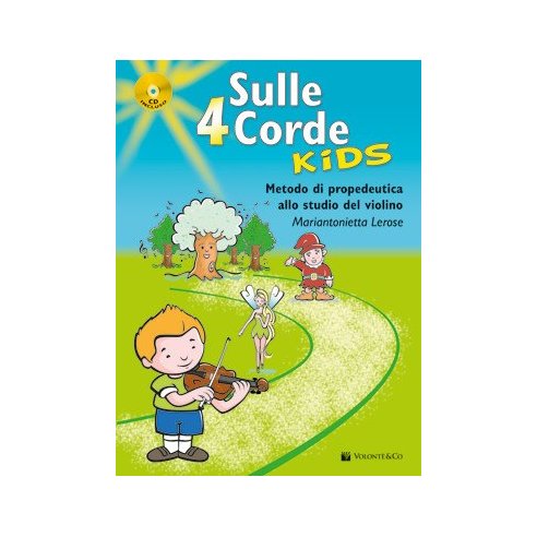 LEROSE SULLE 4 CORDE KIDS - METODO VIOLINO
