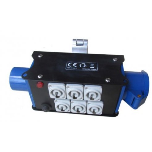 ATOMIC4DJ PD10 SCATOLA 16A CEE POWERCON GREY