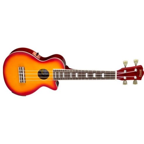MAHALO UKULELE SOPRANO ELETTRIFICATO + BORSA TEMULP1E/CS