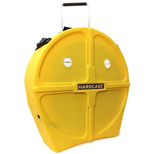 HARDCASE HNP9CYM22-Y 22" KIT CYMBAL YELLOW 8 DIVISORI