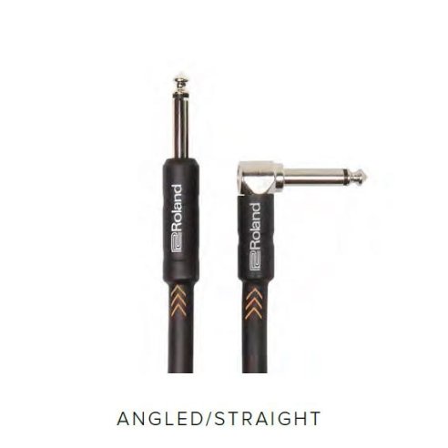 ROLAND RIC-B10A 3 MT INSTRUMENT CABLE ANGLED STRAIGHT JACK