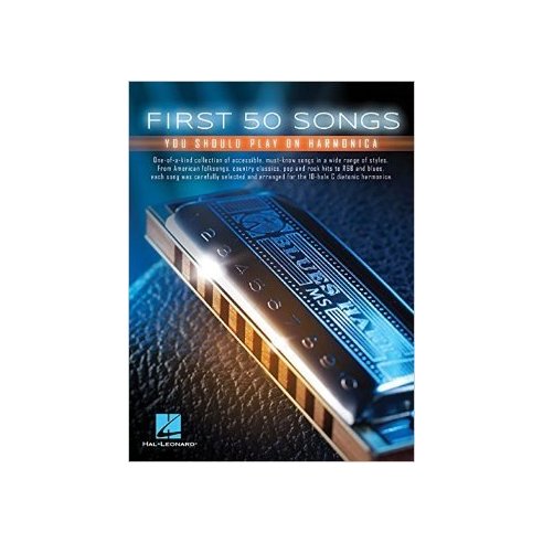 AAVV FIRST 50 SONGS YOU SHOULD PLAY ON HARMONICA