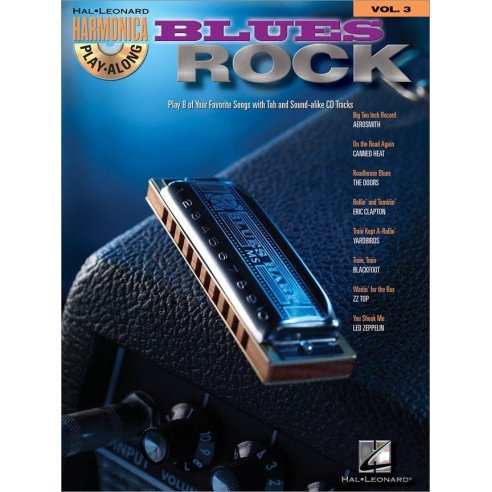 AAVV HARMONICA PLAY ALONG - VOL 3 BLUES/ROCK + CD