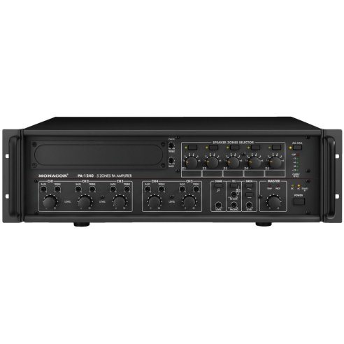 MONACOR PA 1240 AMPLIFICATORE 5 ZONE 100V 240W