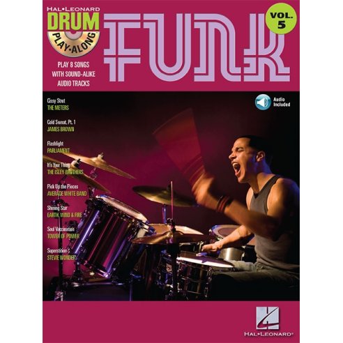 AAVV DRUM PLAY ALONG FUNK + CD