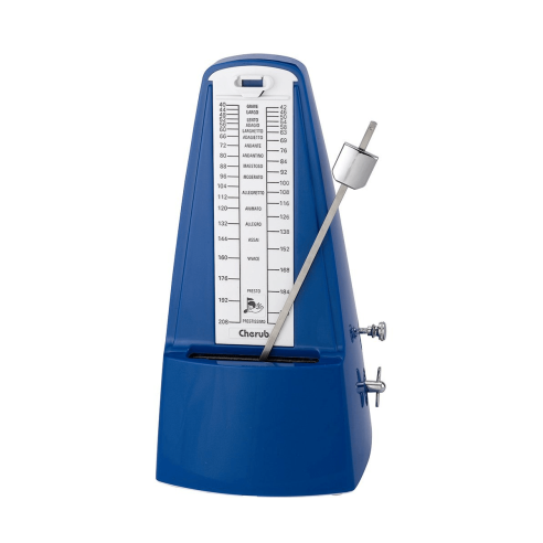 CHERUB WSM330BL METRONOMO BLU TRASPARENTE CON CAMPANELLO
