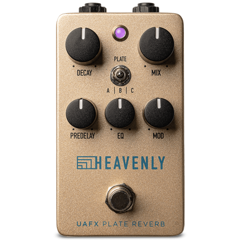 UNIVERSAL AUDIO UAFX HEAVENLY PLATE REVERB