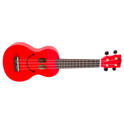 MAHALO UKULELE SMILE ROSSO