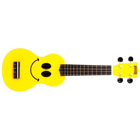 MAHALO UKULELE SMILE GIALLO
