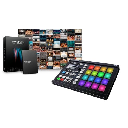 NATIVE INSTRUMENTS MASCHINE MIKRO MK II BLACK + KOMPLETE ULTIMATE 11